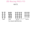 ZD Racing 9021-V3 Parts Flat Head Cap Screw set 8075