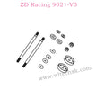 ZD Racing 9021-V3 Parts Front Shock Absorber Shafts 8005