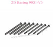 ZD Racing 9021-V3 Parts Pins For C-mount Up Suspension Arm and Rear Hub Carrier 8171