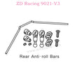 ZD Racing 9021-V3 Parts Rear Anti-Roll Bars 8043