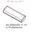 ZD Racing 9071 Parts 3S 3000mAh 11.1V Li-po Batteries 8192