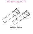 ZD Racing 9071 Parts Wheel Axles 8121