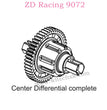 ZD Racing 9072 BX-8 Parts Center Differential Complete 8458