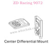 ZD Racing 9072 BX-8 Parts Center Differential Mount 8428