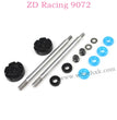 ZD Racing 9072 BX-8 Parts Front Shock Absorber Shafts 8005