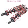 ZD Racing 9072 BX-8 Parts Front Shock Absorbers 8001
