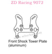 ZD Racing 9072 BX-8 Parts Front Shock Tower Plate Aluminum 8145