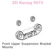 ZD Racing 9072 BX-8 Parts Front Upper Suspension Bracket Mounts 8139