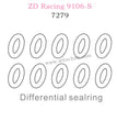 ZD Racing 9106S Parts Differential Sealring 7279
