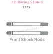 ZD Racing 9106S Parts Front Shcck Rods 7223