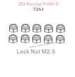 ZD Racing 9106S Parts Lock Nut M2.5 7261