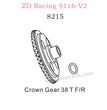 ZD Racing 9116-V2 Parts Crown Gear 38T front or Read 8215