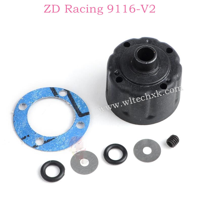 ZD Racing 9116-V2 Parts Differential Case 8010