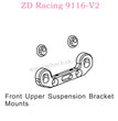 ZD Racing 9116-V2 Parts Front Upper Suspension Bracket Mounts 8139