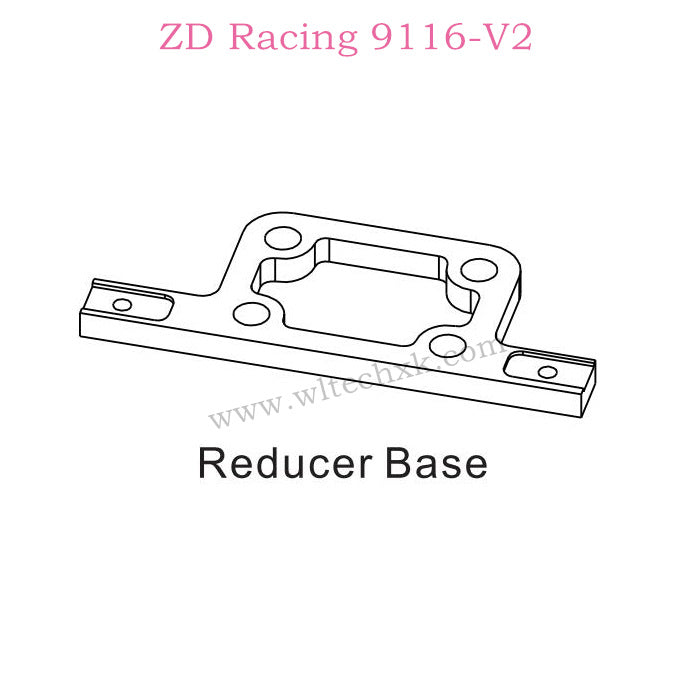 ZD Racing 9116-V2 Parts Reducer Base 8455