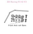 ZD Racing 9116-V3 Parts Front Anti-roll Bars 8044