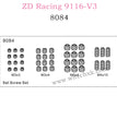 ZD Racing 9116-V3 Parts Set Screw 8084