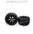 ZD Racing 9116-V3 Parts Wheels Tires 8483