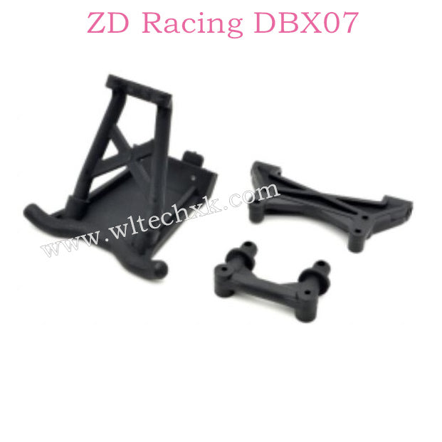 ZD Racing DBX07 Parts Front Bumper Body Post Set 8637