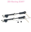 ZD Racing EX07 Parts Brake Rodsand Throttle Rods 8551
