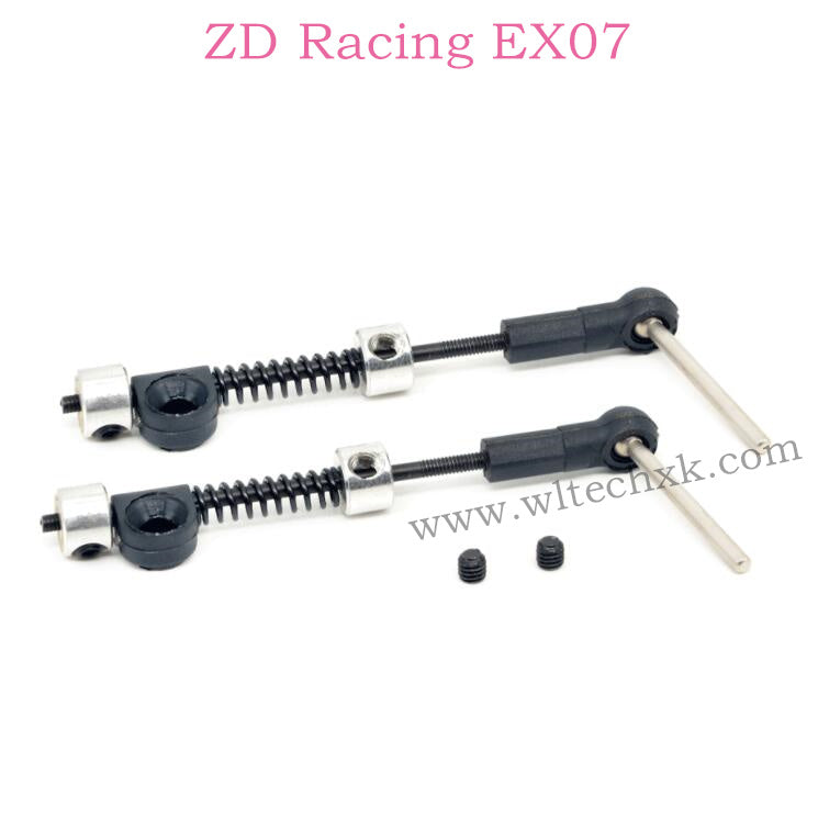 ZD Racing EX07 Parts Brake Rodsand Throttle Rods 8551