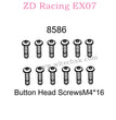 ZD Racing EX07 Parts Button Head Screws M4X16 8586