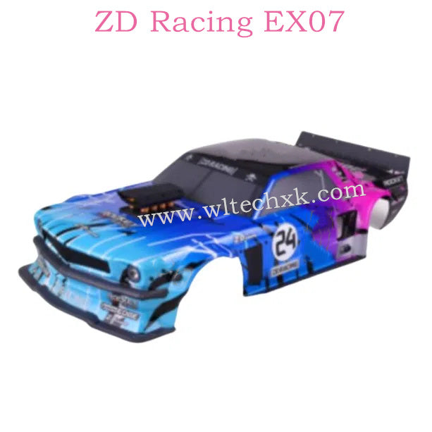 ZD Racing EX07 Parts Car Body Set 8572