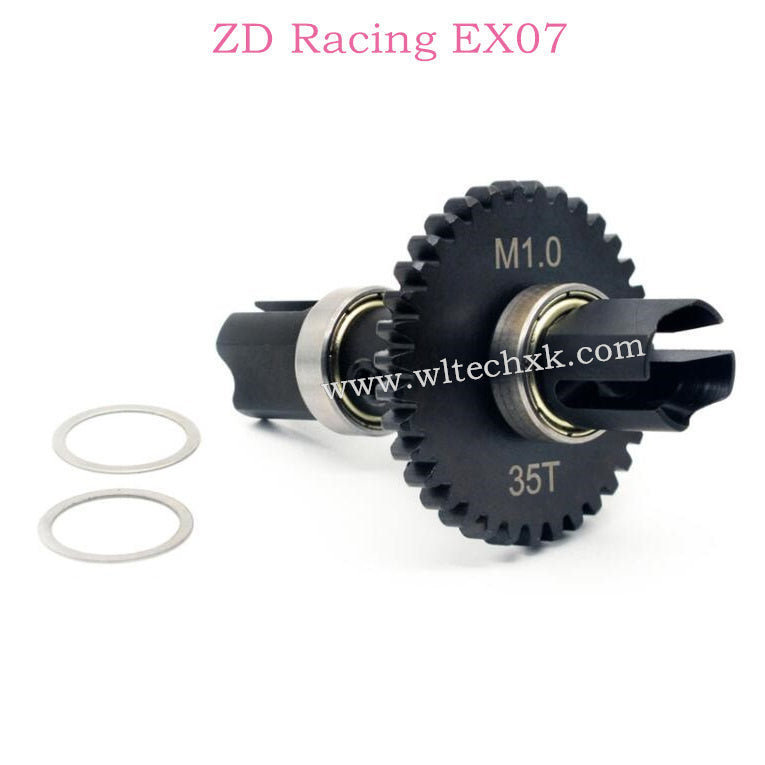 ZD Racing EX07 Parts Center Spool Gear Set 35T 8569