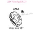 ZD Racing EX07 Parts Motor Gear 30T 8566
