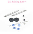 ZD Racing EX07 Parts Shock Absorber Shafts 8503