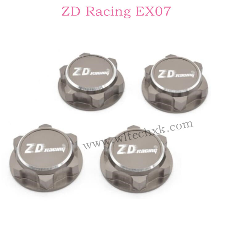 ZD Racing EX07 Parts Wheel Nut CNC 8556