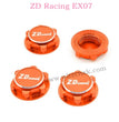 ZD Racing EX07 Parts Wheel Nut CNC 8556