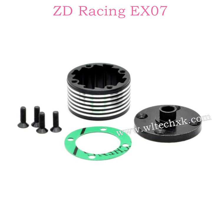 ZD Racing EX07 Upgrade Parts Differential Box 8655