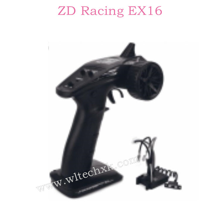 ZD Racing EX16 Parts 2.4GHz 2-CH Radio Brushled ESC Receiver 6555