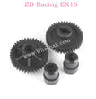 ZD Racing EX16 Parts 40T Gears And Transmission Cup Set 6525