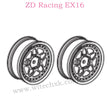 ZD Racing EX16 Parts Aluminium Tire Rim Set 6629