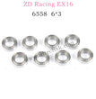 ZD Racing EX16 Parts Bearing 6X3 6558