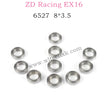 ZD Racing EX16 Parts Bearing 8x3.5 6527