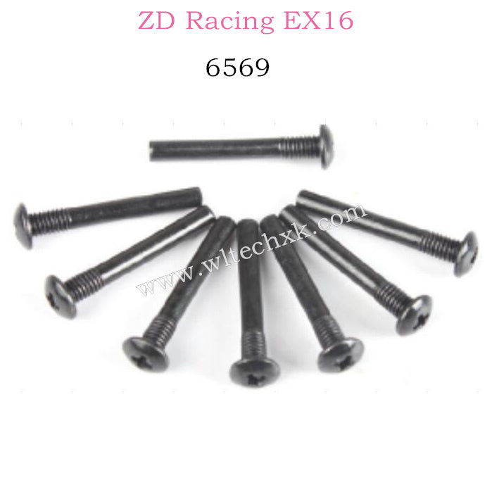 ZD Racing EX16 Parts Front Rear Lower Suspension Pins 6569
