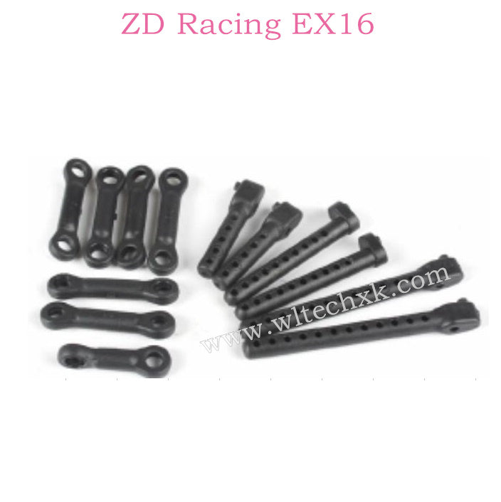 ZD Racing EX16 Parts Front Rear Upper Suspension Arms 6603