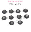 ZD Racing EX16 Parts M2.5X4 Round Head Meson Screw 6573