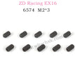 ZD Racing EX16 Parts M2X3 Set Screw Set 6574