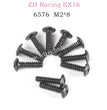 ZD Racing EX16 Parts M2X8 Pan Selt Tapping Screw Set 6576