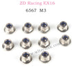 ZD Racing EX16 Parts M3 Locket Set 6567