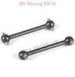 ZD Racing EX16 Parts Rear Horizontal Drive Shafts 6531