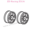 ZD Racing EX16 Parts Tire Rim Coppery Set 6627