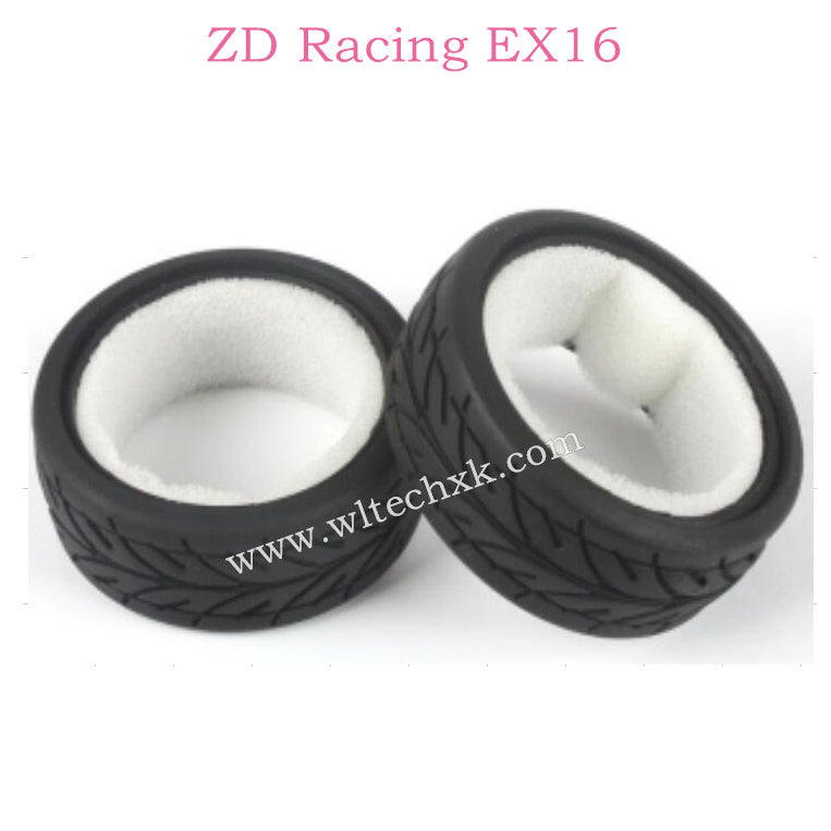 ZD Racing EX16 Parts Tires And Sponge Set 6190