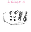 ZD Racing MT-16 Parts Anti-tip rod assembly 16032