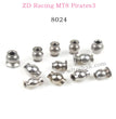 ZD Racing MT8 Pirates3 Parts All Ball Heads 8024