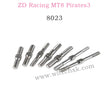 ZD Racing MT8 Pirates3 Parts All Rods 8023